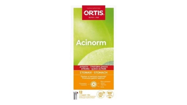 Ortis Acinorm Gel Sticks 12x12gr