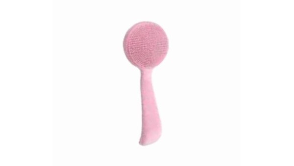Ziggas Silicone Manual Facial Cleansing Brush Pink