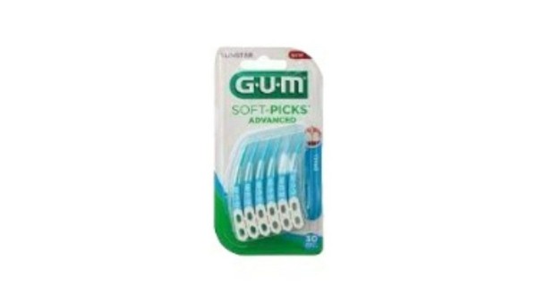 Gum 649 Soft Picks Advanced Small, 30Pcs