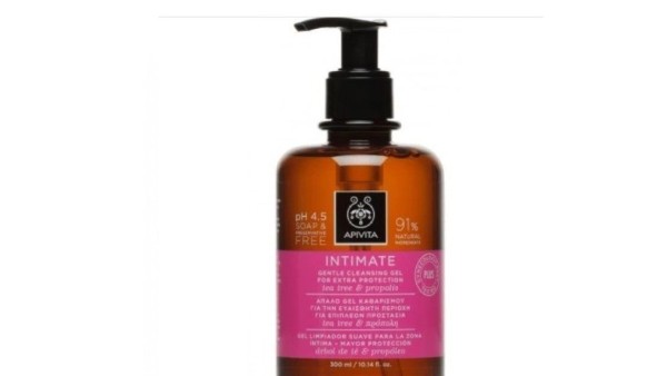 Apivita Intimate Chamomile & Propolis Plus Cleansing Gel 300mL