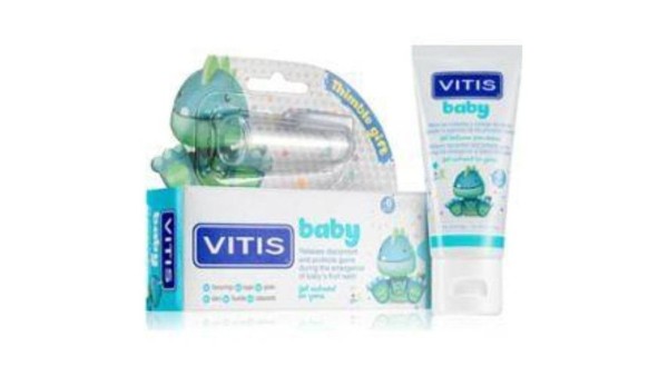 Vitis Baby Gel Balm For Gums & Thimble Gift
