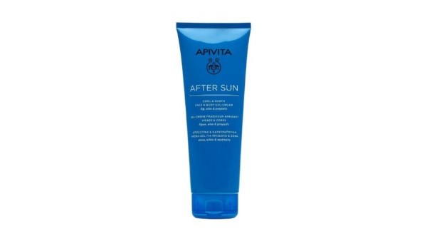 Apivita After Sun Cool & Sooth Face & Body Gel-Cream 200mL