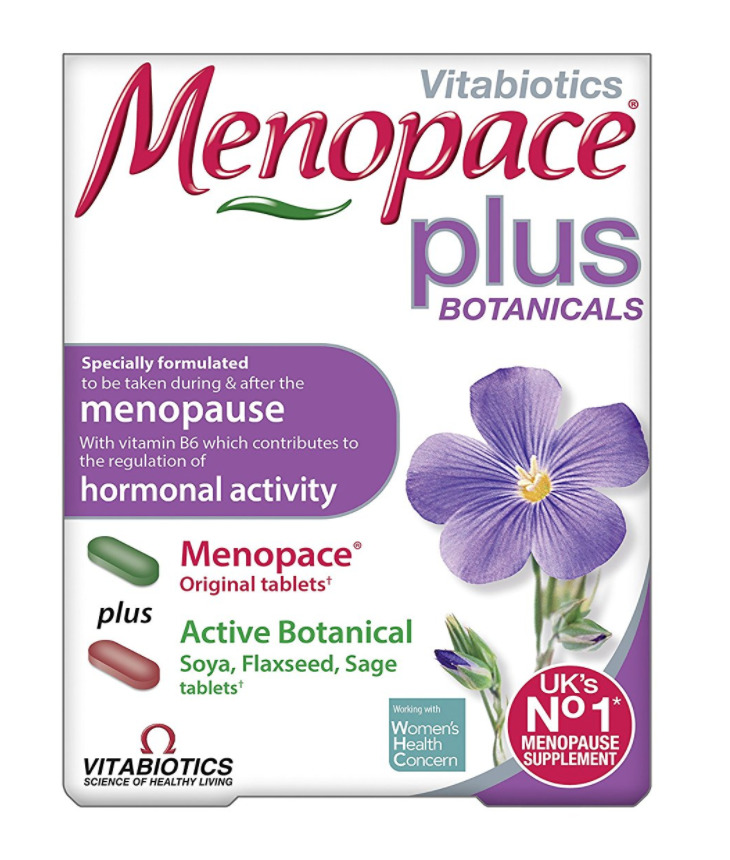 Vitabiotics Menopace Plus 28Tabs/28Tabs