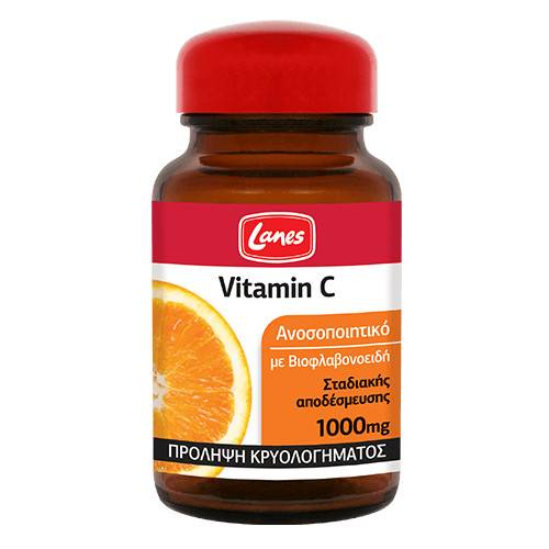 Lanes Vit C Chewable 1000mg 60 Tabs