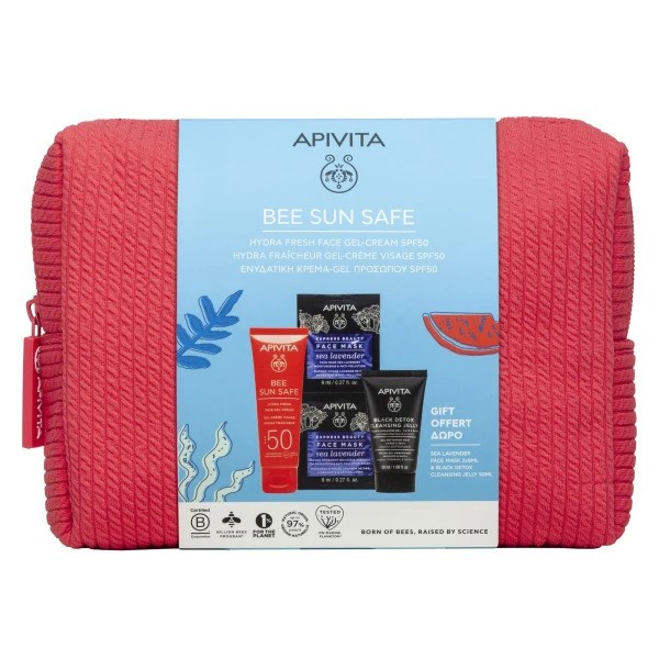 Apivita Bee Sun Safe Hydra Fresh Face Gel-cream SPF50 Set