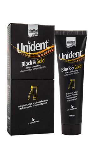 Unident Black & Gold Toothpaste 100mL