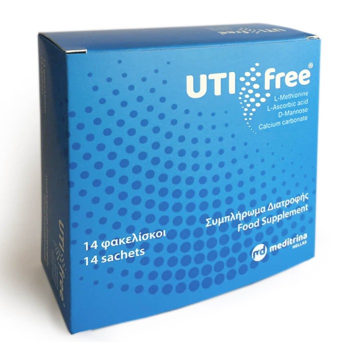 Meditrina Utifree Food Supplement Food Supplement For UTI 14 Sachets
