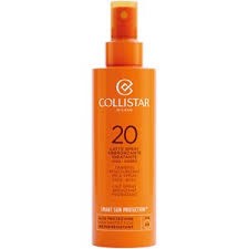 Collistar Tanning Moisturizing Milk Spray Face-Body SPF20 200mL