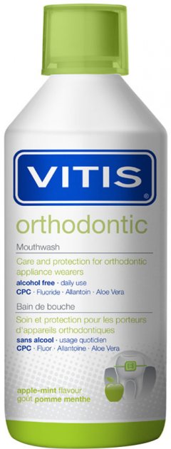 Vitis Orthodontic Mouthwash 500mL