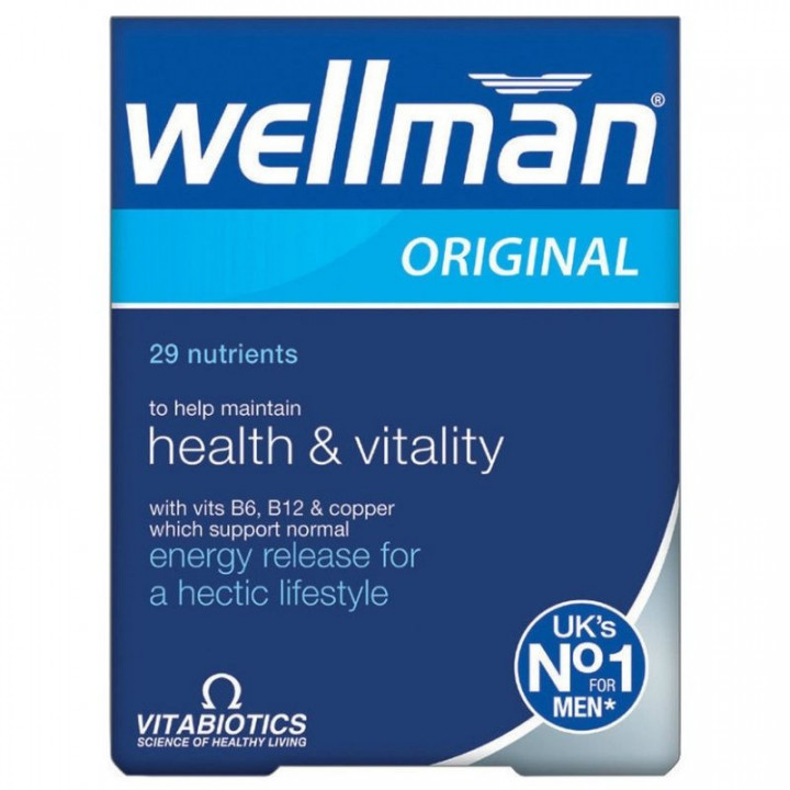 Vitabiotics Wellman Original 30Tablets 1+1