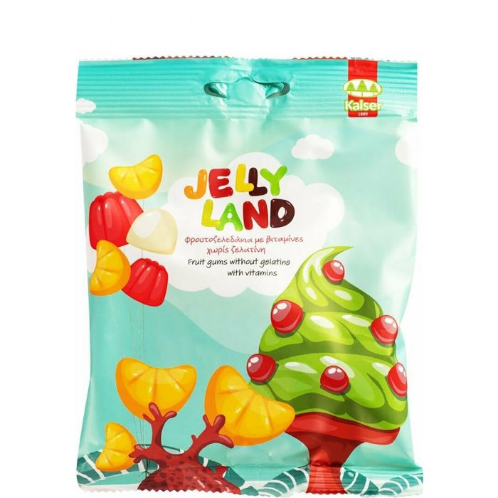 Kaiser Jelly Land Fruit Gums With 10 Vitamins 100gr