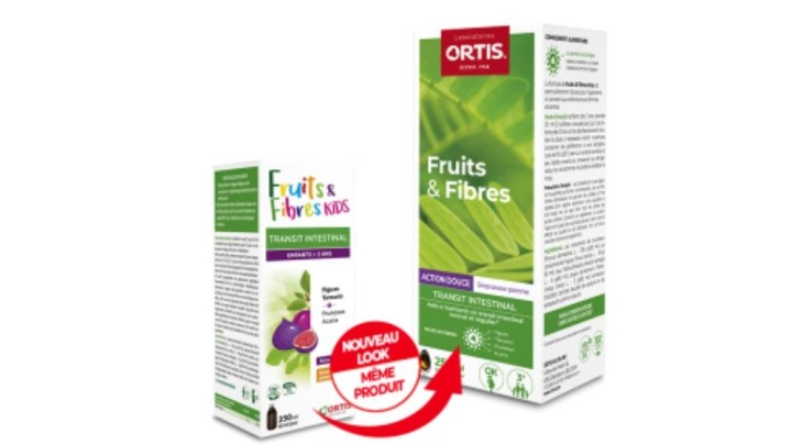 Ortis Fruit&Fibres Syrup Kids 250mL
