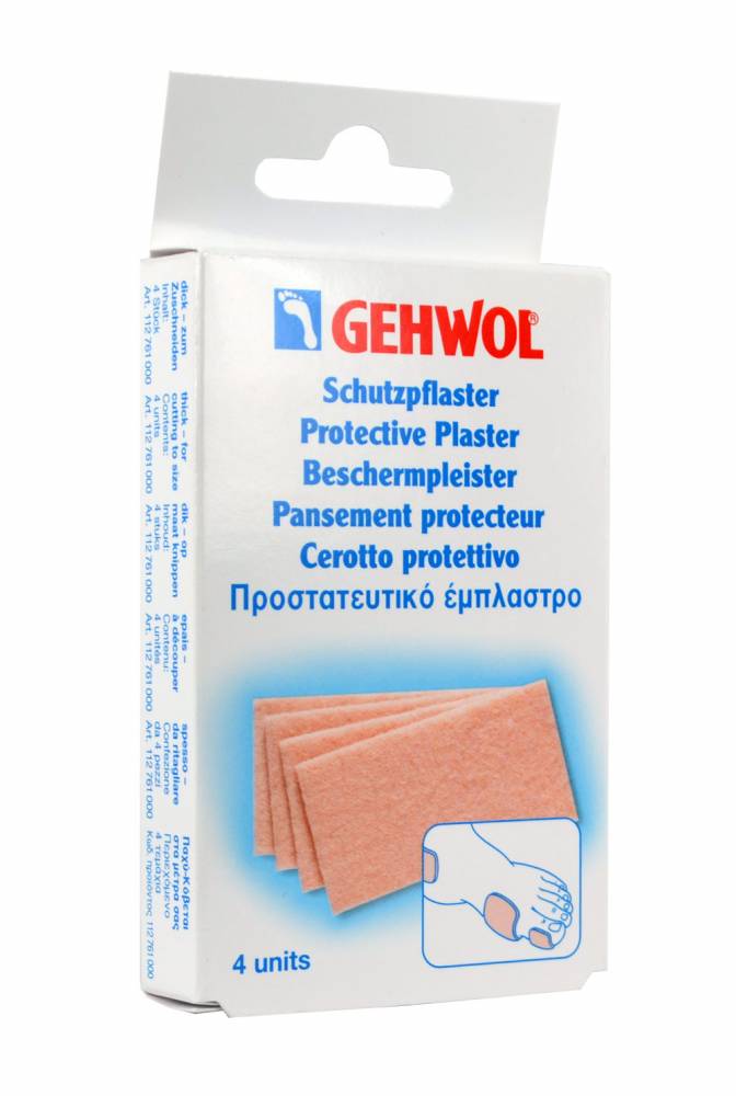 Gehwol Thick Protective Plasters Pads 4 Pieces