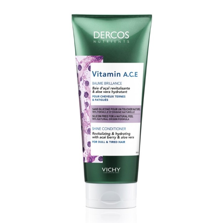 Vichy Dercos Nutrients Vitamin ACE Conditioner 200mL