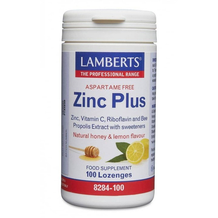 Lamberts Zinc Plus 100 Lozenges