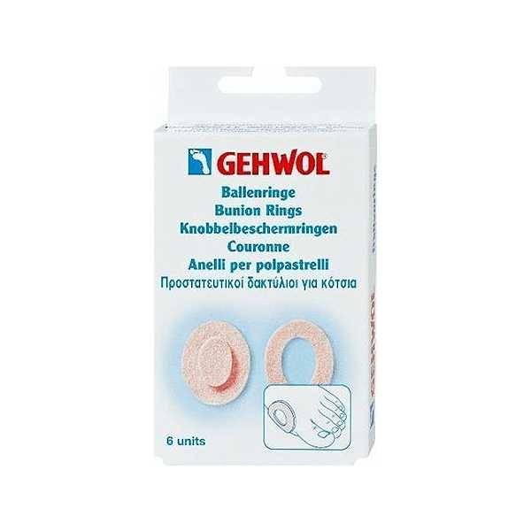Gehwol Bunion Ring Oval 6 Units
