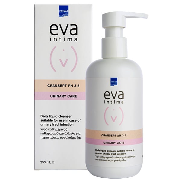 Eva Intima Cransept Liquid Cleanser Ph 3.5 Urinary Care, 250mL