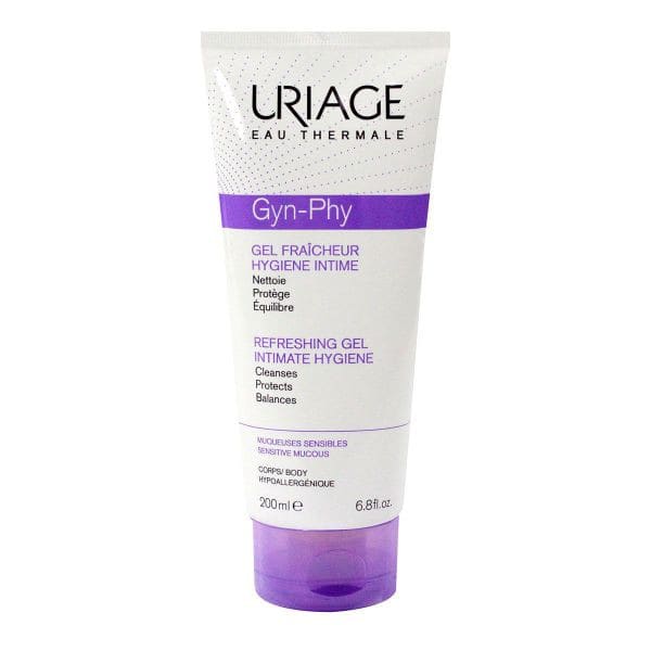 Uriage Gyn-Phy Intimate Hygiene Refreshing Gel, 200mL