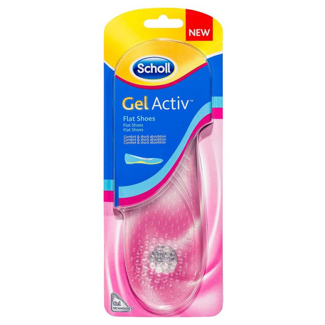Scholl Gel Activ Flat Shoes - Female 35-40.5