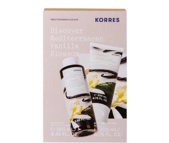 Korres Discover Mediterranean Vanilla Blossom (Shower Gel & Body Cream)