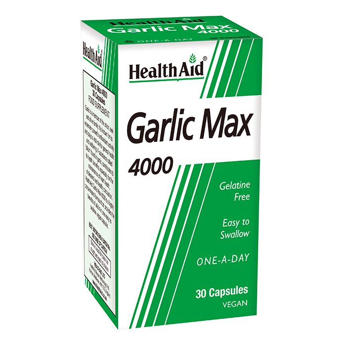Health Aid Garlic Max 4000 30 Caps