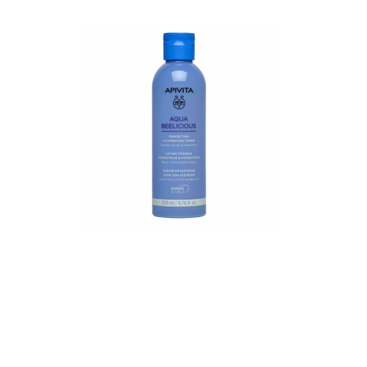 Apivita Aqua Beelicious Perfecting & Hydrating Toner, 200mL