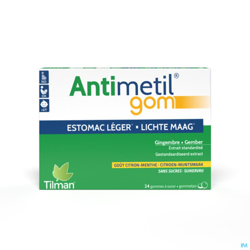 Tilman Antimetil Gom 24 Chewable Tablets