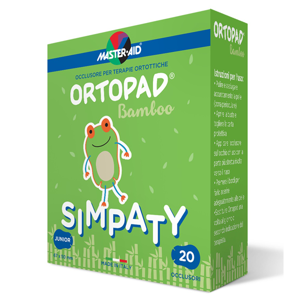 Master Aid Ortopad Simpaty Junior Eye Patch 20