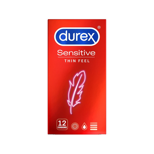 Durex Sensitive Slim Fit X 12