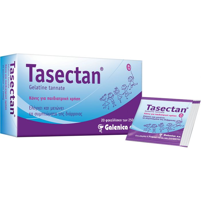 Tasectan Powder For Children 20 Sachets Of 250mg