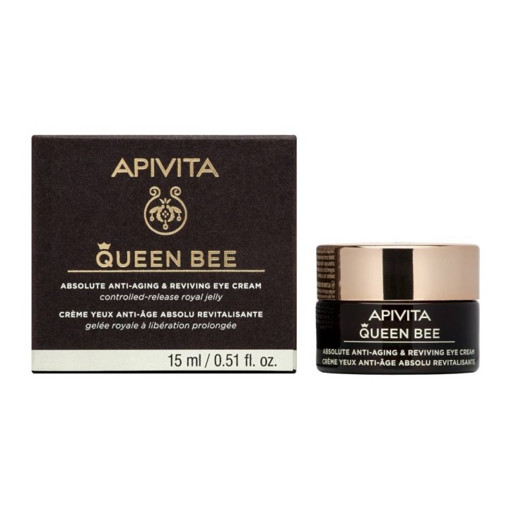 Apivita Queen Bee Anti-Aging & Reviving Eye Cream 15mL