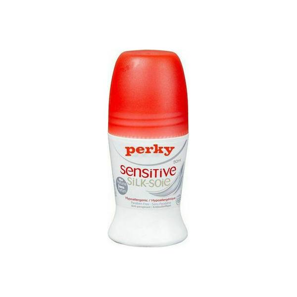 Perky Sensitive Silk Roll-On 50mL