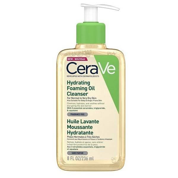 Cerave Hydrating Foaming Oil Cleanser 236mL