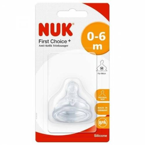 Nuk Fc Silicone Teat Milk S1 Medium