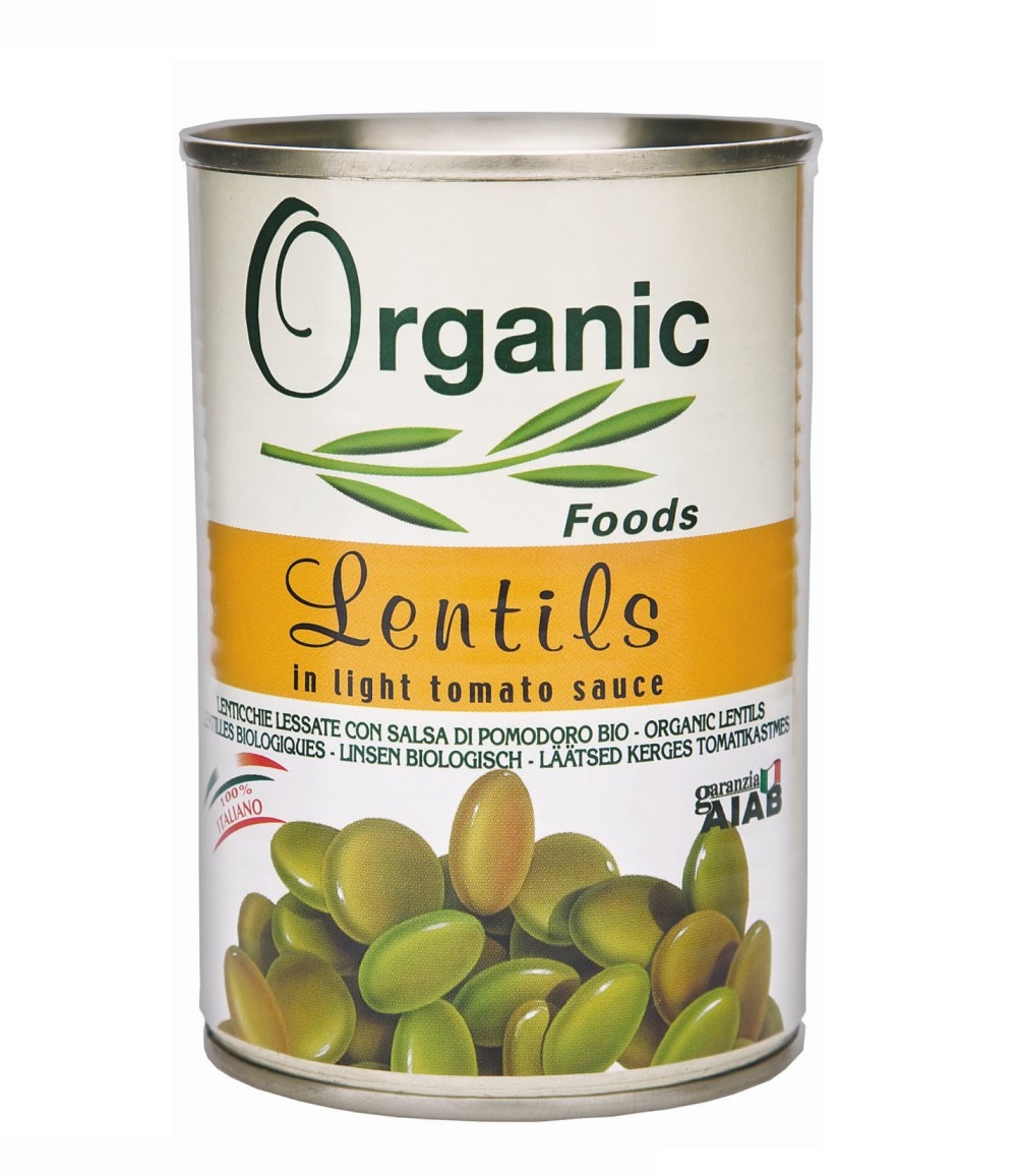 Organic Foods, Lentils 400G Bio
