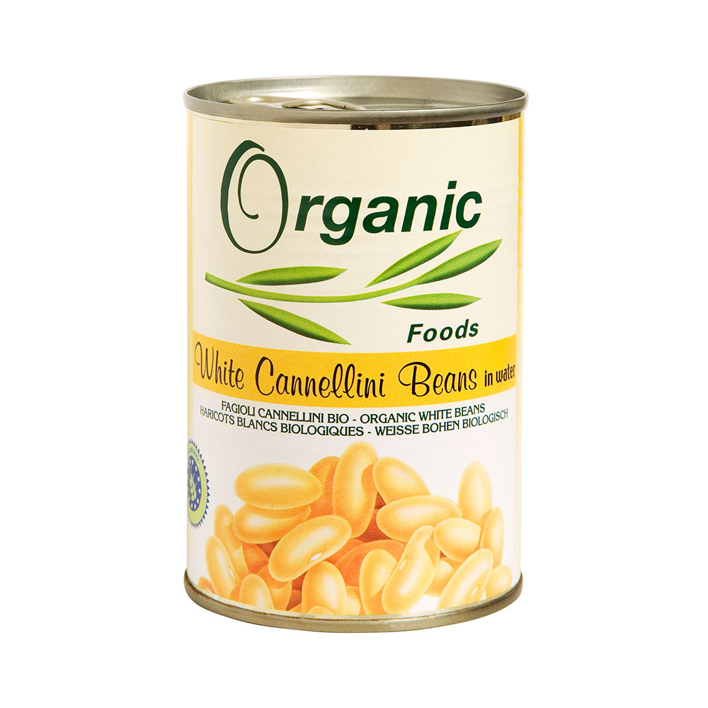 Organic Foods, Cannellini Beans 400G Bio