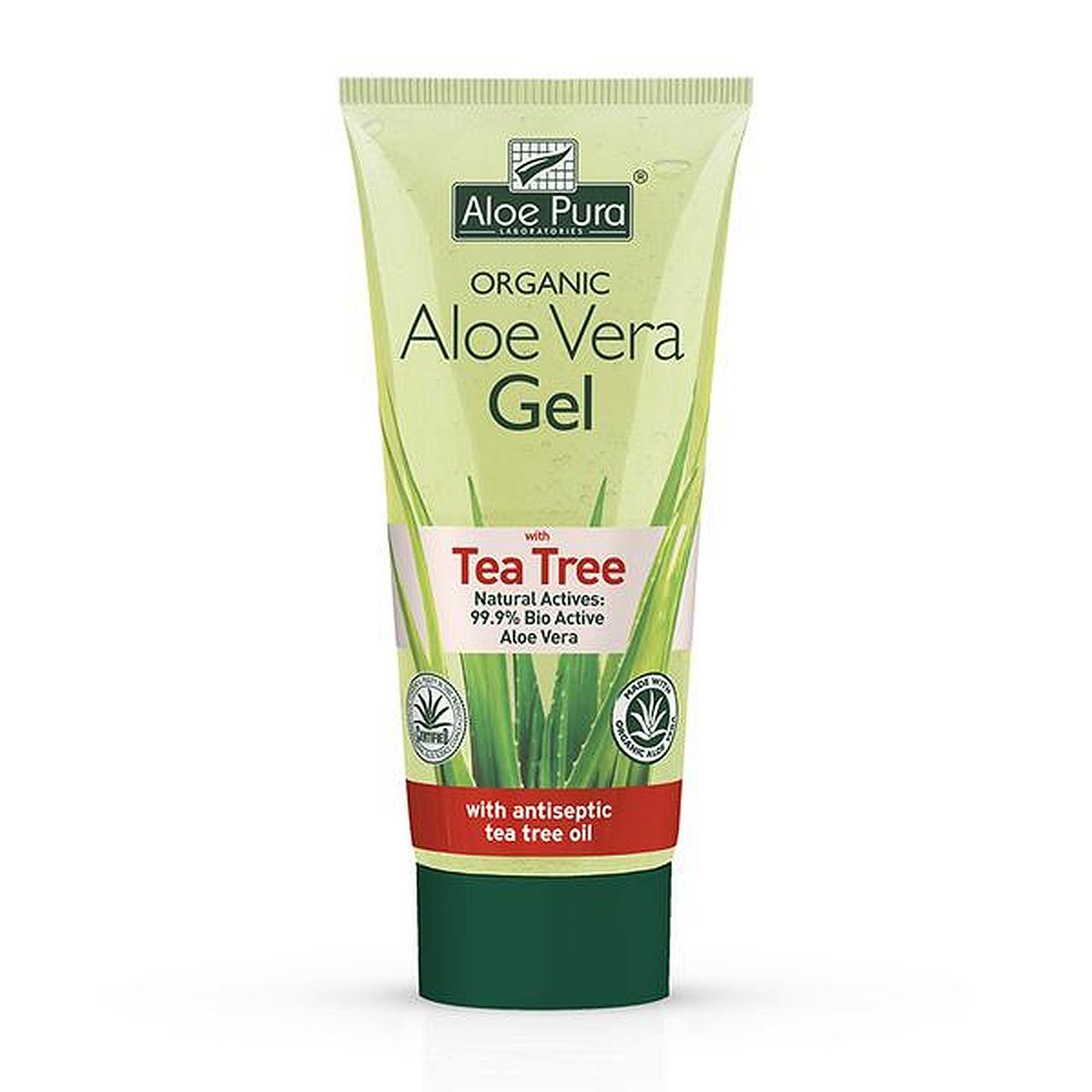 Aloe Pura, Aloe Gel With Tea Tree 200Ml