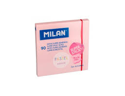 MILAN POST IT PASTEL PINK 76X76 41711P890