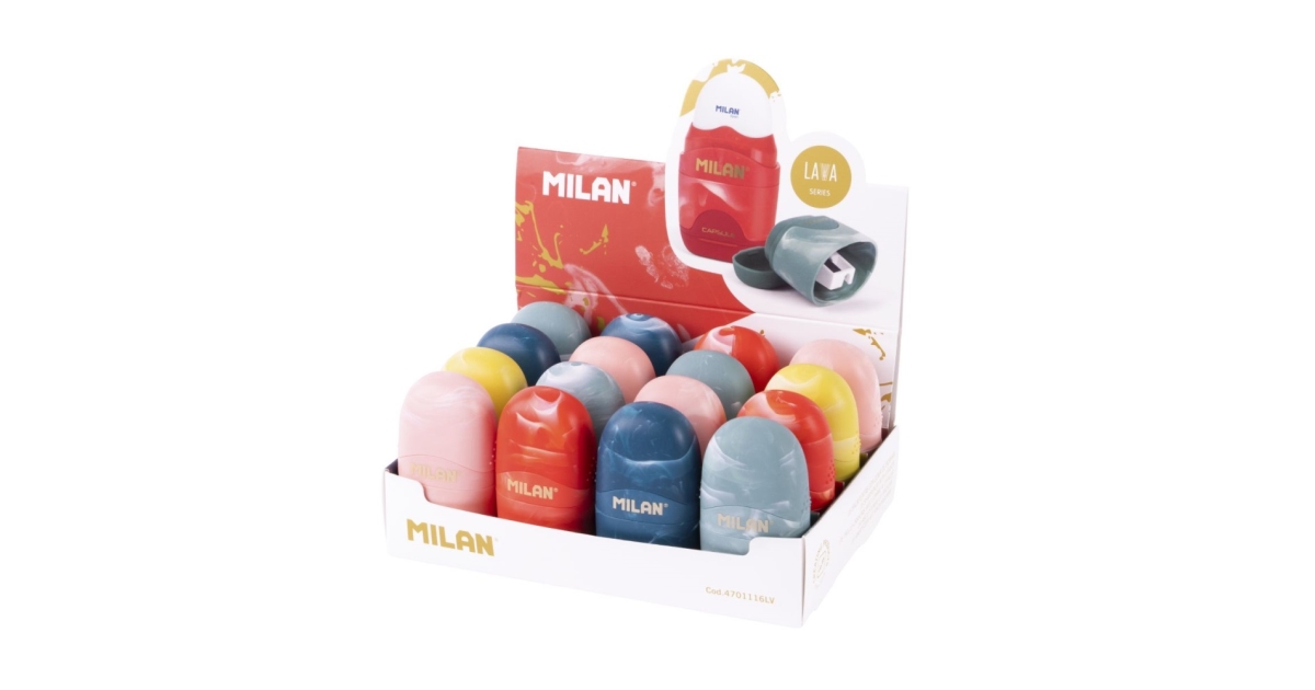 MILAN LAVA SHARPENER & ERASER