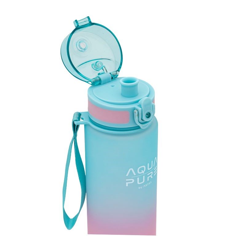 WATER BOTTLE AQUA PURE 600ML BLUEPINK 511025017