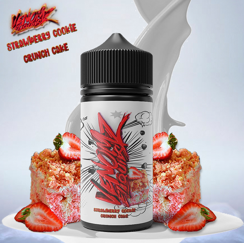 Strawberry Cookie Crunch Cake - 30ml (Pod Version)