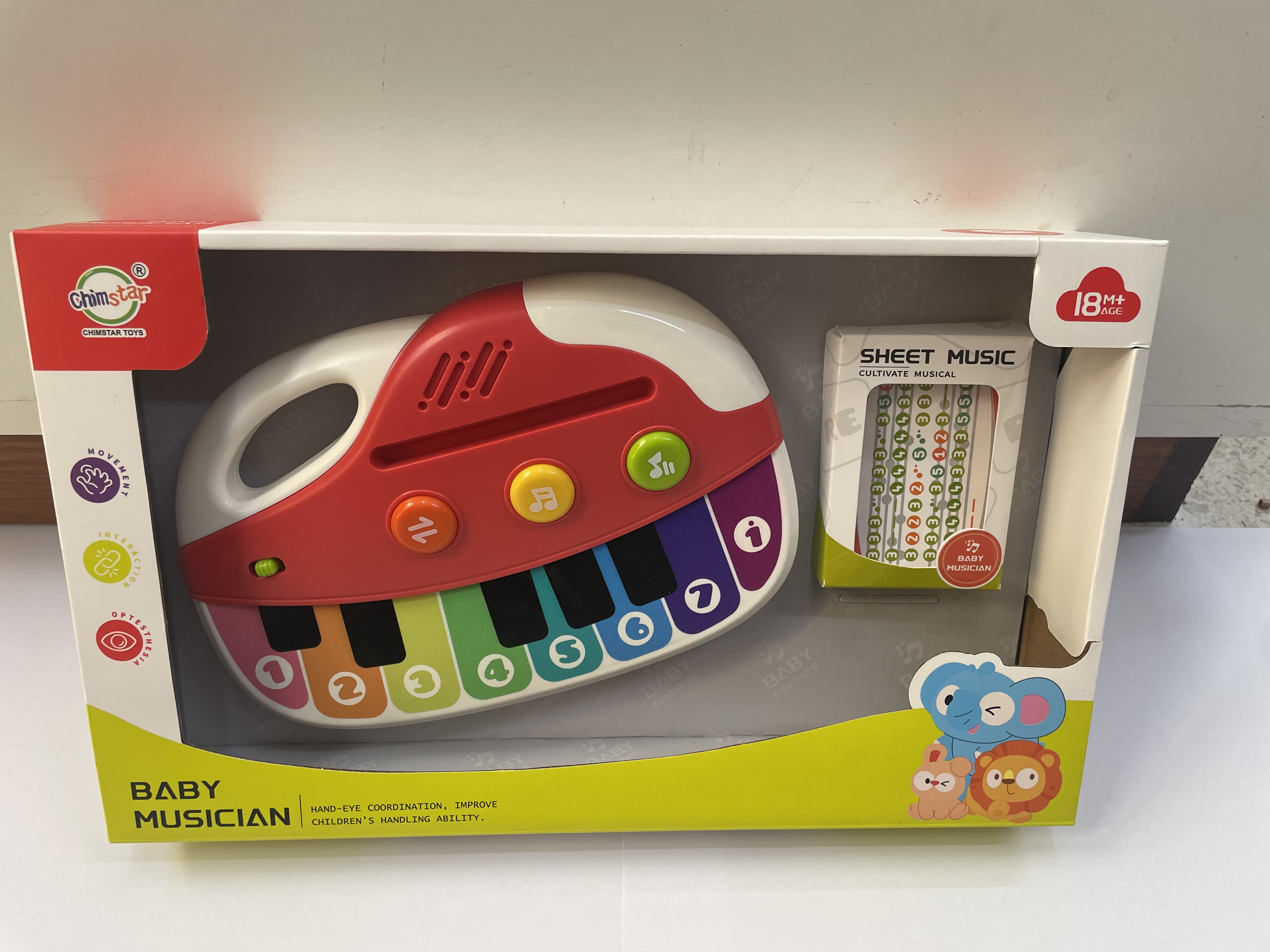 BABY PIANO WITH SOUND