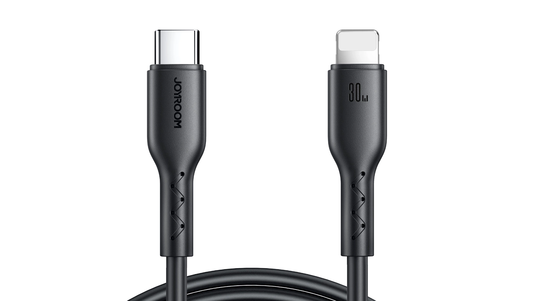 Joyroom Flash-Charge Series Cable USB-C to Lightning 30W 1m Black