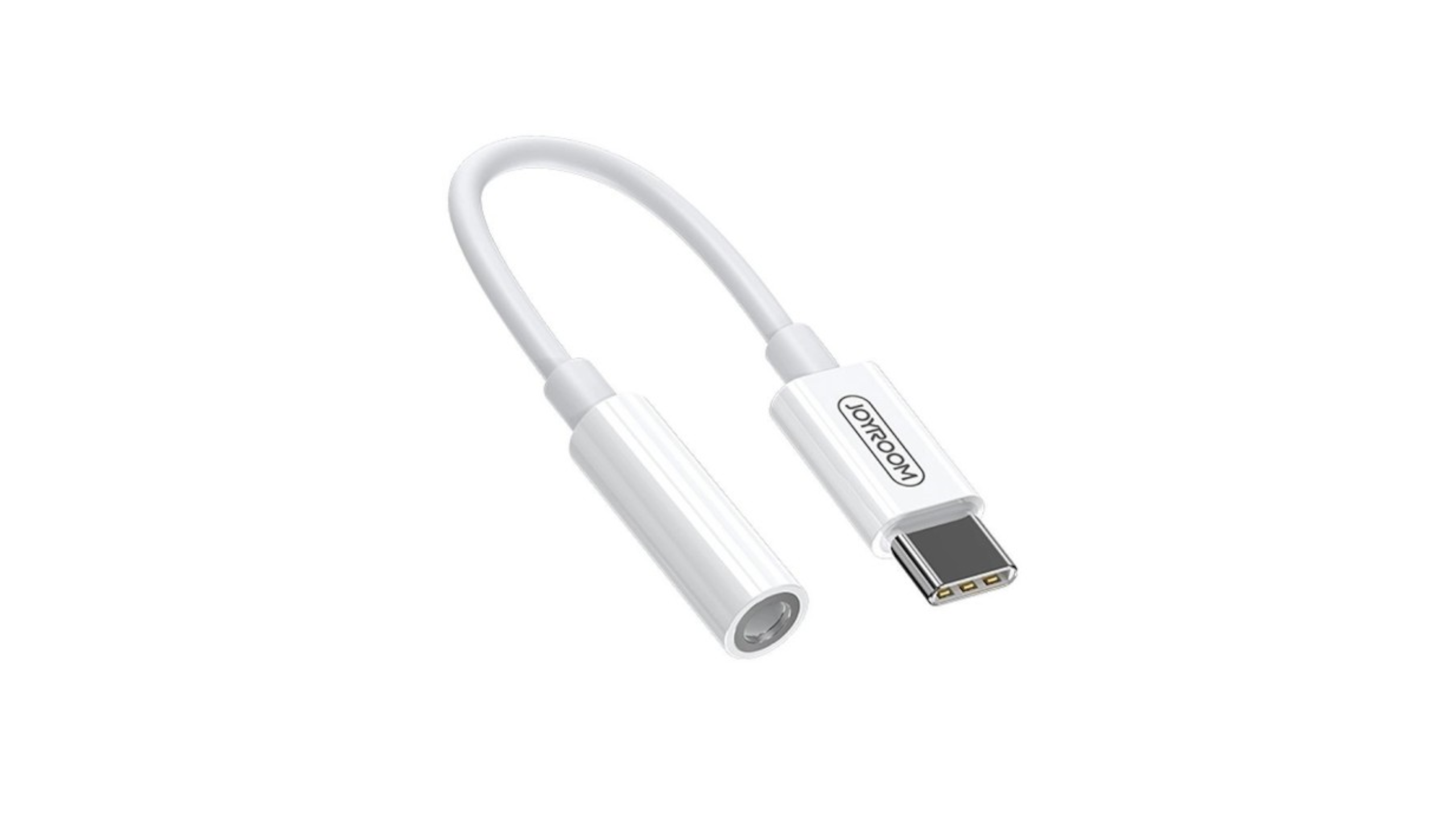 Joyroom Headphone Adapter 3.5mm - USB Type C  White