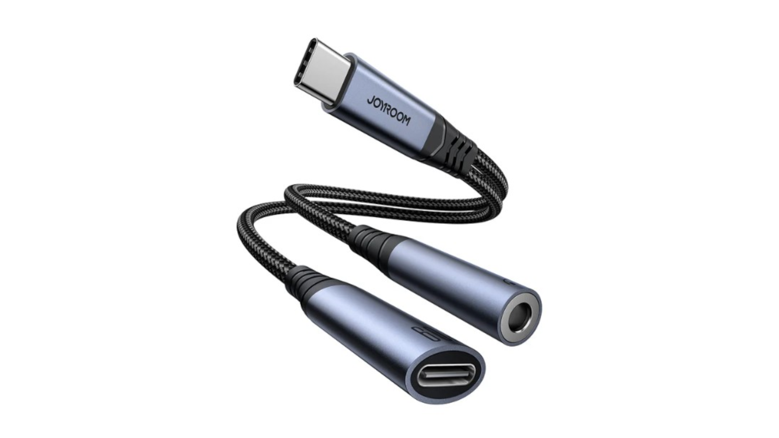 Joyroom Audio-Transfer Series 2-in-1 Audio Adapter (Type-C to 3.5mm+Type-C)