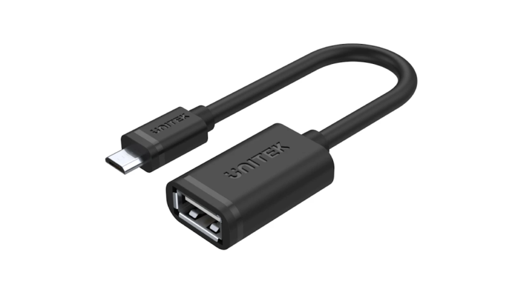 Unitek Y-C438GBK Micro-USB Male to USB-A Female OTG 20cm