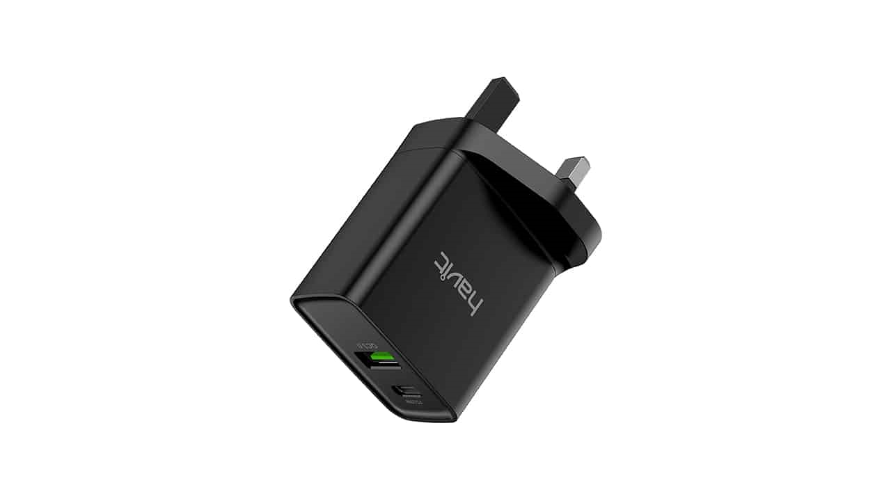HAVIT Charger USB & USB-C 20W Black