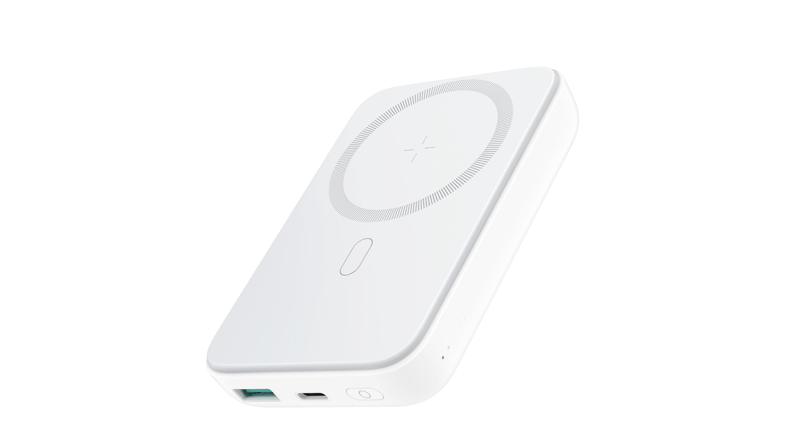 Joyroom Magnetic Wireless Mini Power Bank 10000mAh White