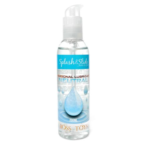 Splash & Slide Water-Based Lubricant – 200 ml – Universal for Anal-Vaginal Play Limited edition