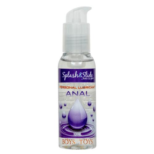 Splash & Slide Water-Based Lubricant ANAL Gel 100 ml.